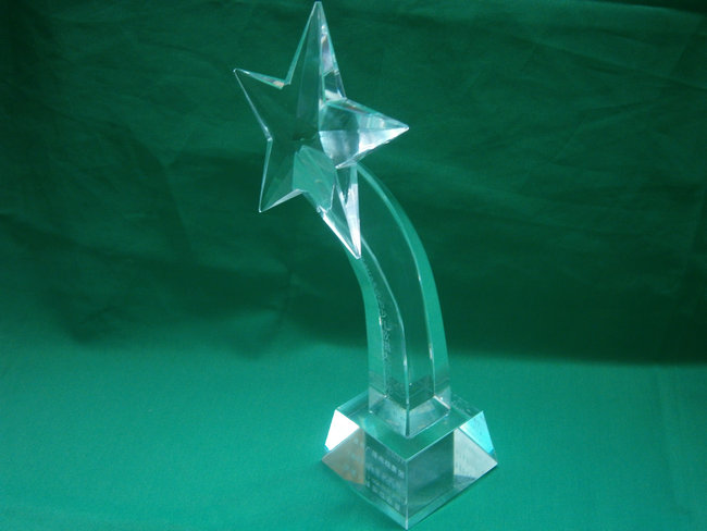水晶獎杯
