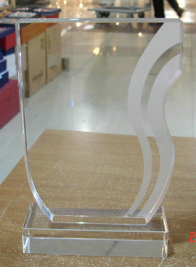 水晶獎牌