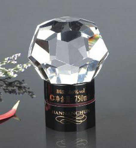 水晶酒瓶蓋